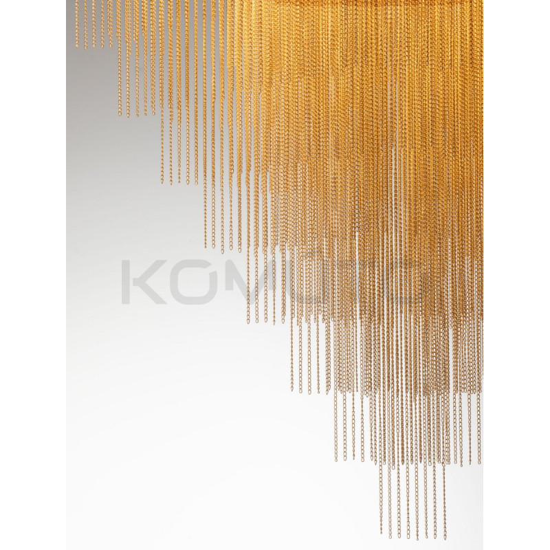 Złota lampa Pixel – światło, które maluje wnętrze