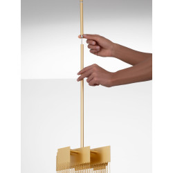 Pixel 31 – złota lampa wisząca, która tworzy magiczne światło