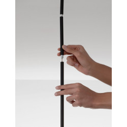 Pixel 49 – czarna lampa wisząca tworząca magię światła