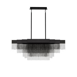 Czarna lampa wisząca Pixel 120