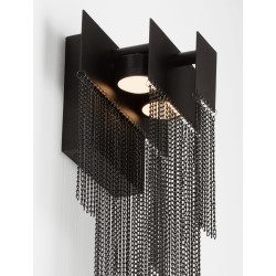 Kinkiet Pixel czarny – światło, które podkreśla styl wnętrza