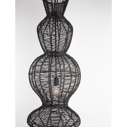 Baloo – pionowa lampa wisząca boho ze sznurka | oświetlenie