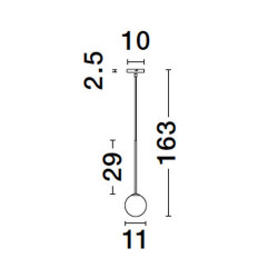 Lampa wisząca Boy 11 cm – nowoczesna lampa do kuchni i sypialni