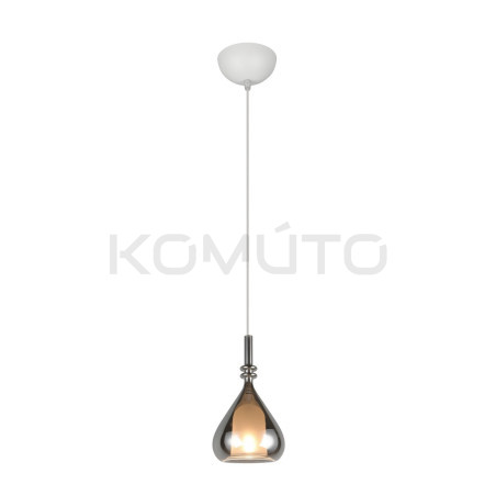 Lampa Marinet chrom – artystyczna pojedyncza lampa wisząca