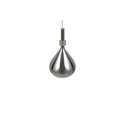 Lampa Marinet chrom – artystyczna pojedyncza lampa wisząca