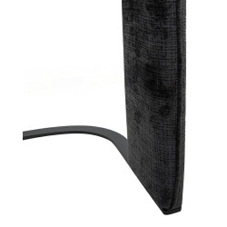 Krzesło BORA czarne – artystyczny design do wyjątkowych wnętrz