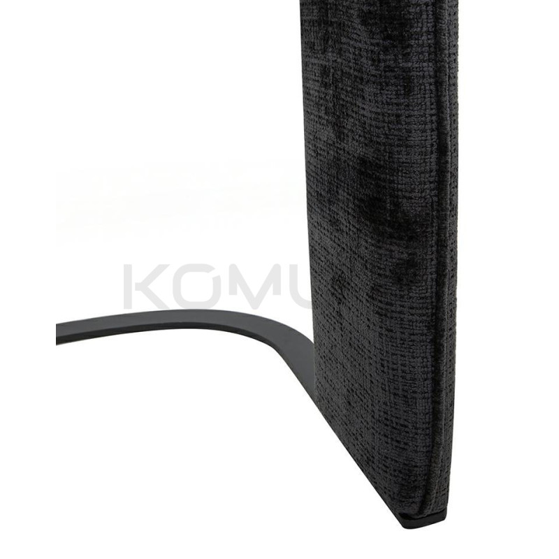 Krzesło BORA czarne – artystyczny design do wyjątkowych wnętrz