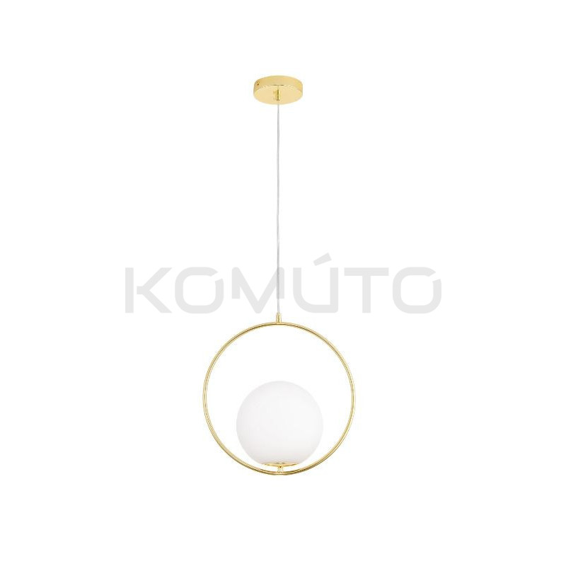 Lampa COSTA 35 – artystyczna lampa wisząca ze szklaną kulą