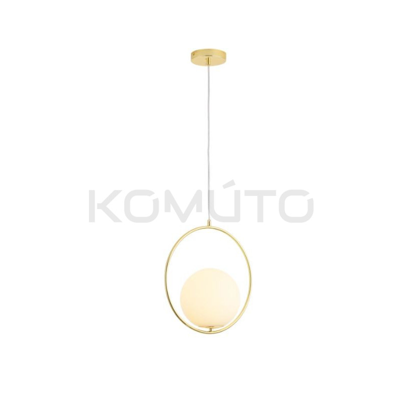 Lampa COSTA 35 – artystyczna lampa wisząca ze szklaną kulą