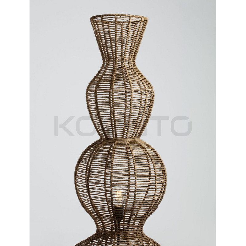 Lampa podłogowa Baloo boho ze sznurka | Komuto.pl