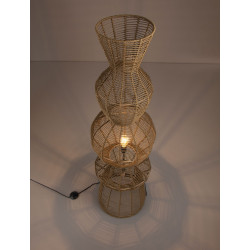 Lampa podłogowa Baloo boho ze sznurka | Komuto.pl