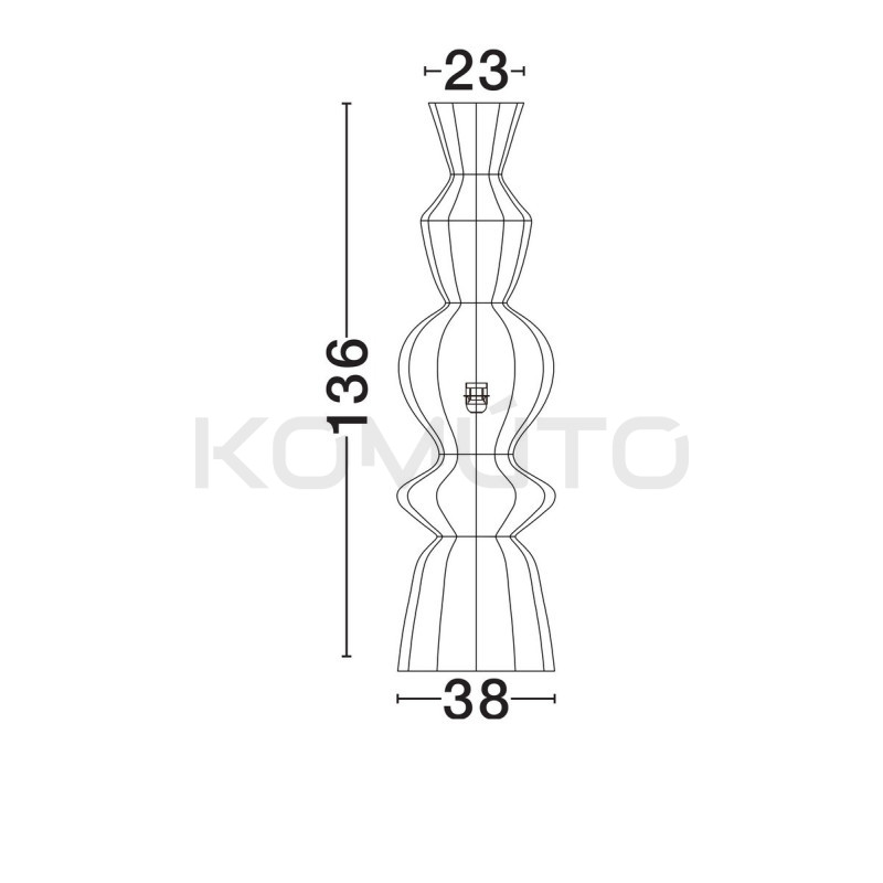 Lampa podłogowa Baloo boho ze sznurka | Komuto.pl