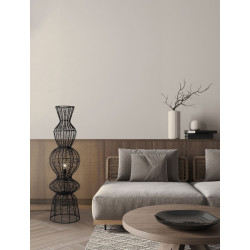 Lampa podłogowa Baloo boho ze sznurka | Komuto.pl