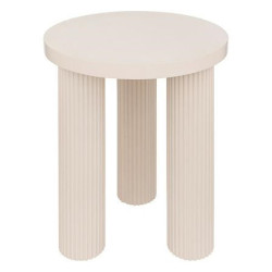 Stolik Berni kaszmirowy – artystyczna forma i lekkość