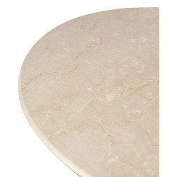 Stolik kawowy RAGNO – Marmur i drewno w artystycznej formie