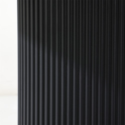 Stół owalny Gativel czarny fornir naturalny dębowy | Komuto.pl