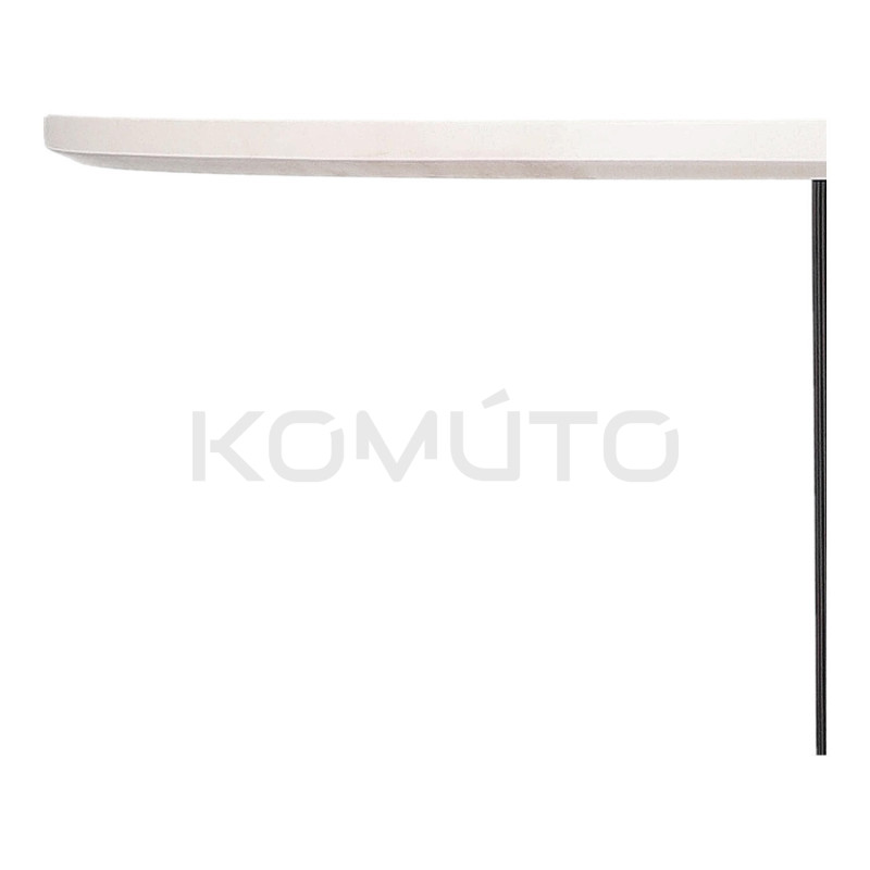 Stół owalny Gativel – nowoczesny i praktyczny stół do jadalni