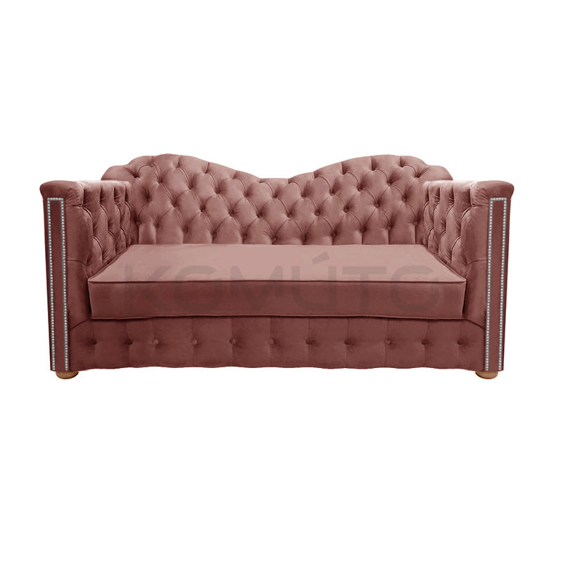Sofa Chesterfield z funkcją spania Mondelebrity 3 os. | Komuto.pl