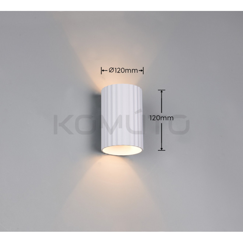 Lampa Ryflik – Metalowy Spot Cylindryczny, tuba