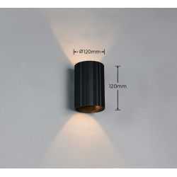 Lampa Ryflik – Metalowy Spot Cylindryczny, tuba