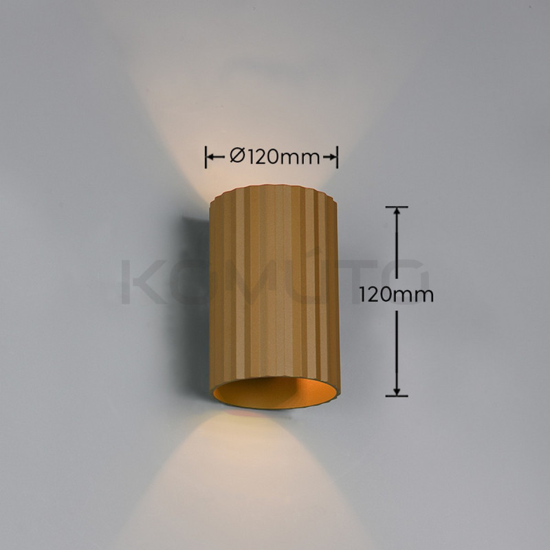 Lampa Ryflik – Metalowy Spot Cylindryczny, tuba