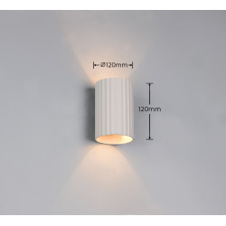 Lampa Ryflik – Metalowy Spot Cylindryczny, tuba