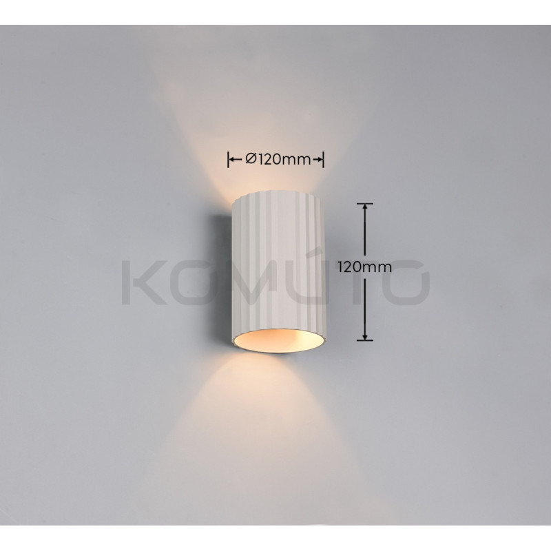 Lampa Ryflik – Metalowy Spot Cylindryczny, tuba