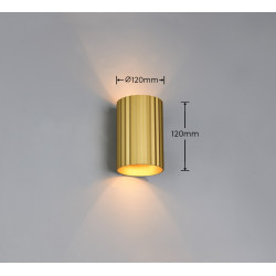 Lampa Ryflik – Metalowy Spot Cylindryczny, tuba