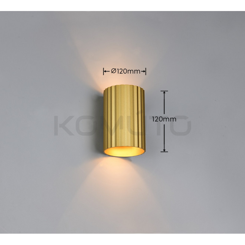 Lampa Ryflik – Metalowy Spot Cylindryczny, tuba