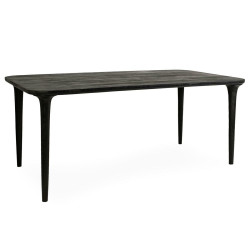 Stół Laminar 200 czarny – prostokątny drewniany stół