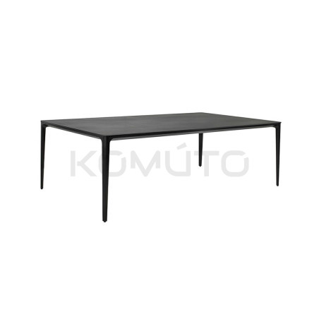 Stół SLIM 200x100 czarny/biały – elegancja i finezja