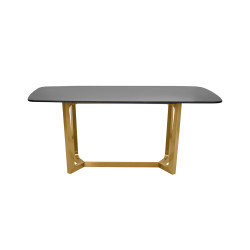 Stół do jadalni ODEON 180 złote nogi – elegancki i nowoczesny