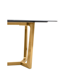 Stół do jadalni ODEON 180 złote nogi – elegancki i nowoczesny