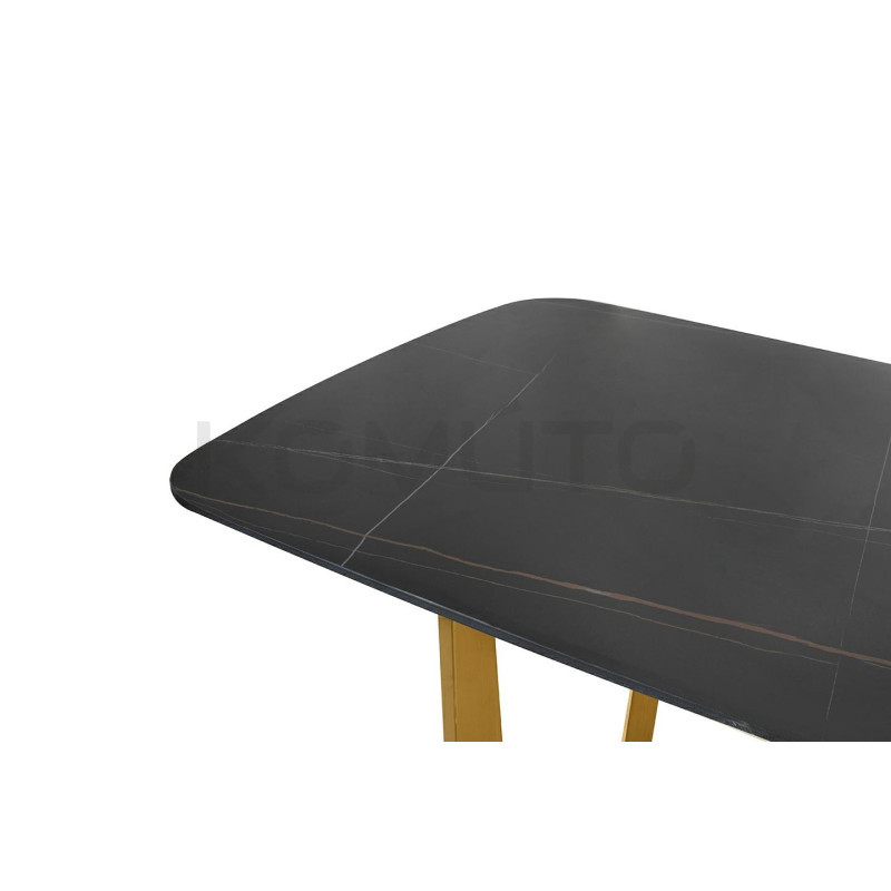 Stół do jadalni ODEON 180 złote nogi – elegancki i nowoczesny