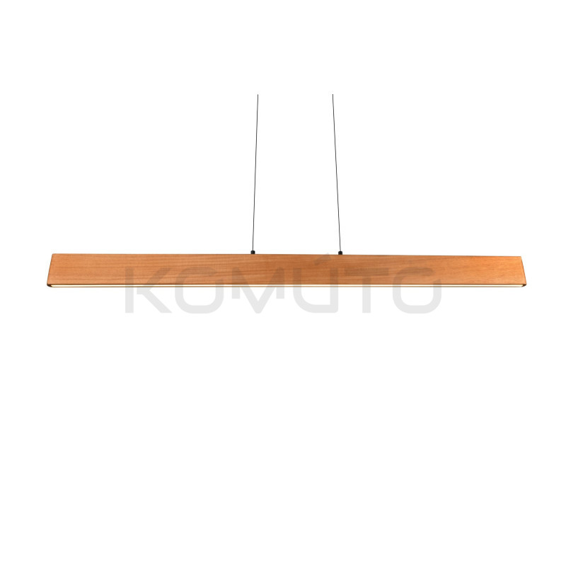 Lampa pozioma drewniana Kler 150 cm – elegancja| komuto.pl