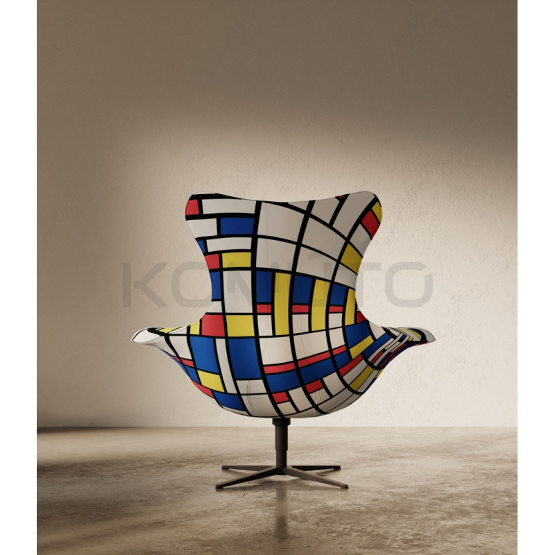 Piet’s Pattern – fotel designerski jako dzieło sztuki 