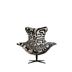 Black Line – designerski fotel | Projekt Katarzyny Jasyk