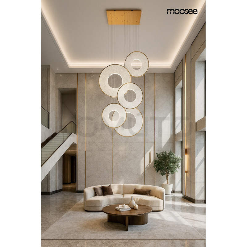 STARDUST – artystyczna lampa wisząca, światło jako design