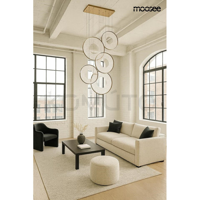 STARDUST – artystyczna lampa wisząca, światło jako design