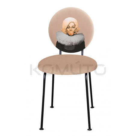 Krzesło CURIOS Kobieta z kryzą– krzesło designerskie