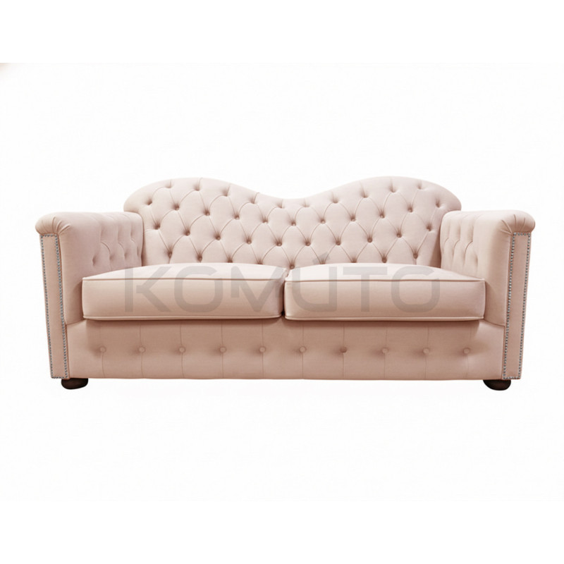 Sofa Chesterfield z funkcją spania Mondelebrity 3 os. | Komuto.pl