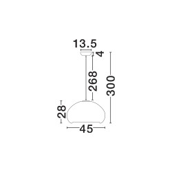 Lampa PASTE – dekoracyjne światło z PMMA i papieru | Komuto