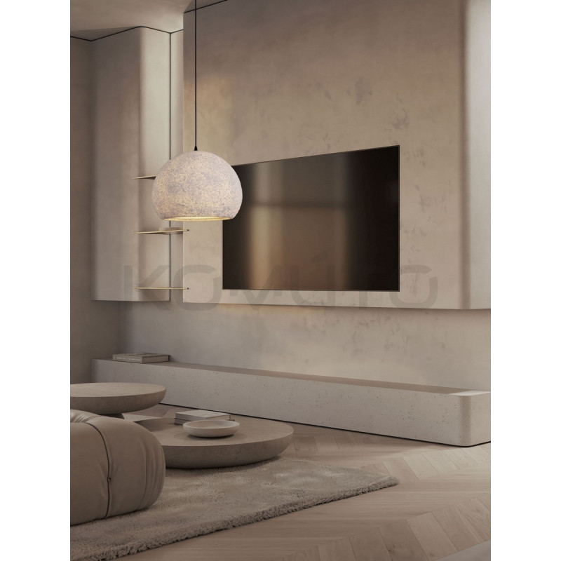 Paste Ball – ręcznie wykonana lampa kulista z PMMA i papieru