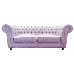 3-osobowa Sofa Chesterfield Lady – Wyjątkowa Tkanina i Komfort