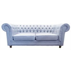 3-osobowa Sofa Chesterfield Lady – Wyjątkowa Tkanina i Komfort