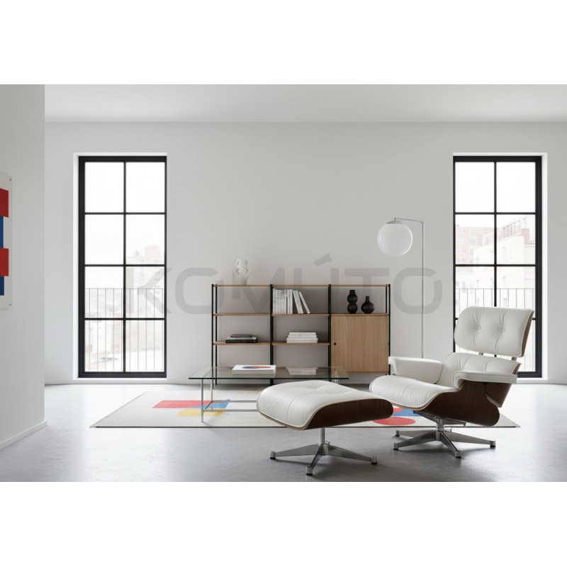 Fotel Lounge z podnóżkiem – elegancja, design i wygoda