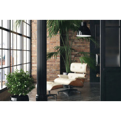 Fotel Lounge z podnóżkiem – elegancja, design i wygoda