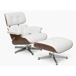 Fotel Lounge z podnóżkiem – elegancja, design i wygoda