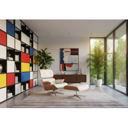 Wypoczynkowy fotel obrotowy Lounge – komfort i nowoczesny design