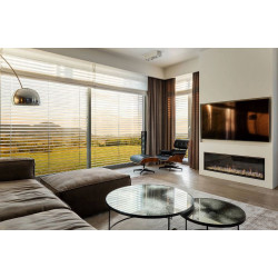 Fotel lounge z podnóżkiem – skóra naturalna, design Bauhaus